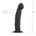 Strap on silikonowy EasyToys czarny 14.5 cm Easytoys