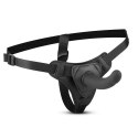Strap on silikonowy EasyToys zakrzywiony czarny 13 cm Easytoys