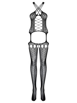 Bodystocking geometryczny Obsessive G313 SML Obsessive