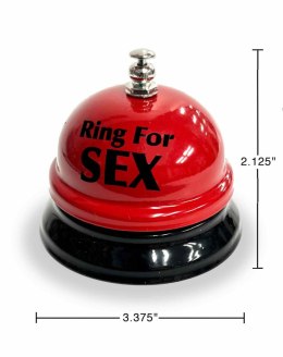 Czerwony dzwoneczek Ring for Sex Little Genie LITTLE GENIE PRODUCTIONS