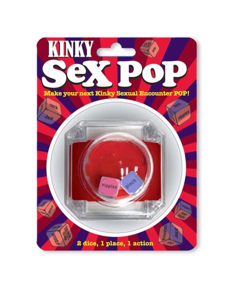 Gra erotyczna Kinky Sex Pop z kośćmi LITTLE GENIE PRODUCTIONS