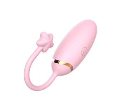 Jajko wibrujące z aplikacją B Series Cute silikonowe 8 cm B - Series Cute