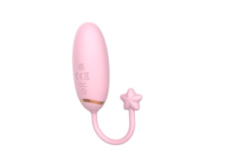 Jajko wibrujące z aplikacją B Series Cute silikonowe 8 cm B - Series Cute