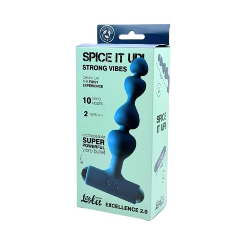 Łańcuszek analny wibrujący Excellence 2.0 Spice It Up Lola games Spice It Up