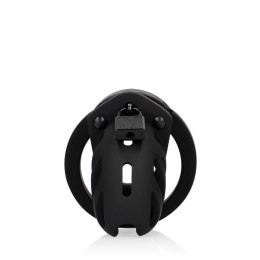 Pas cnoty silikonowy ManCage Model 23 czarny 6,5 cm ManCage