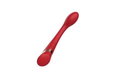 Wibrator punktu G B Series Cute czerwony silikonowy USB B - Series Cute