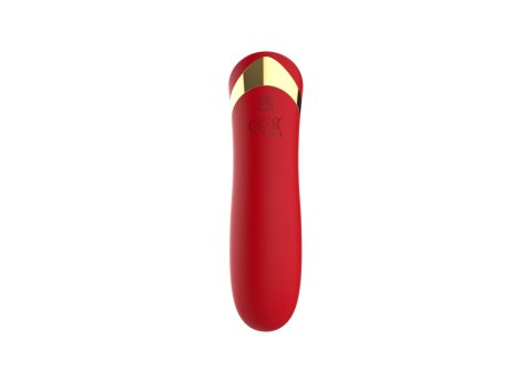 Wibrator szminkowy silikonowy czerwony B Series Cute USB 10 cm B - Series Cute