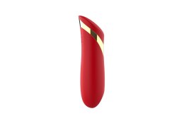 Wibrator szminkowy silikonowy czerwony B Series Cute USB 10 cm B - Series Cute