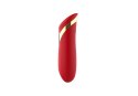 Wibrator szminkowy silikonowy czerwony B Series Cute USB 10 cm B - Series Cute