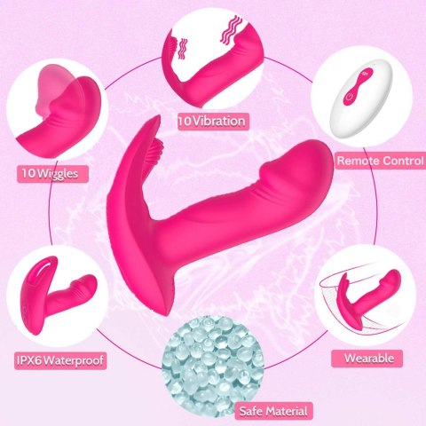 Flicking wearable vibrator B - Series Cute