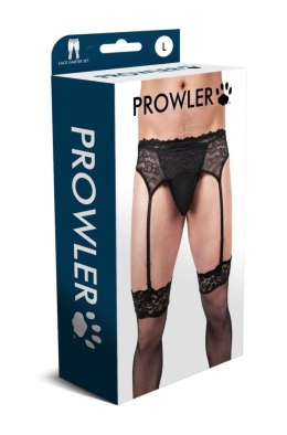 Koronkowy komplet z pasem do pończoch Prowler XXL Prowler