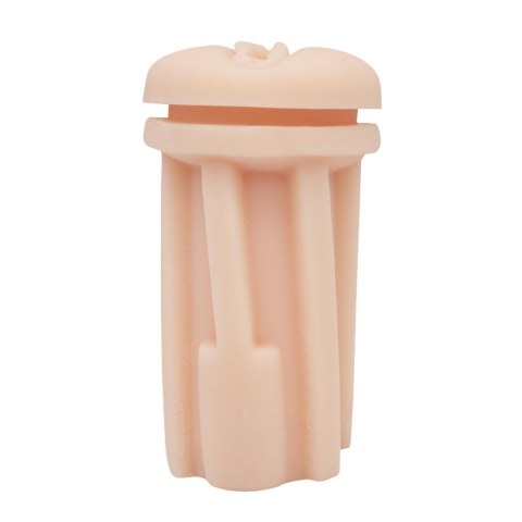 Masturbator LUXURY 04 z wibracjami i ssaniem USB 27 cm B - Series Power