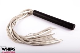 Pejcz duży biały Whips Collection 80 cm Whips Collection