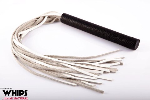 Pejcz duży biały Whips Collection 80 cm Whips Collection