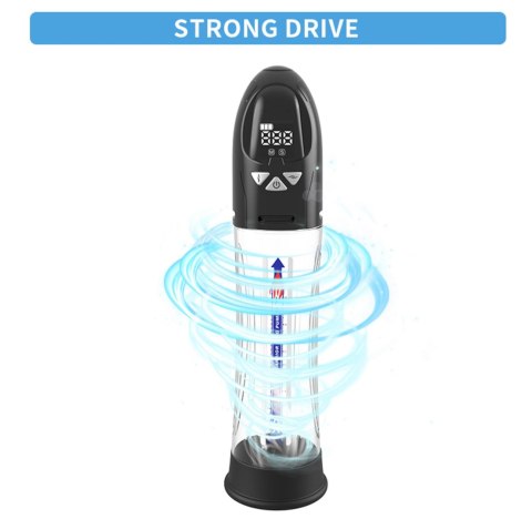 Pompka automatyczna Passion Pump wodoodporna LCD ładowalna 21 cm B - Series Power
