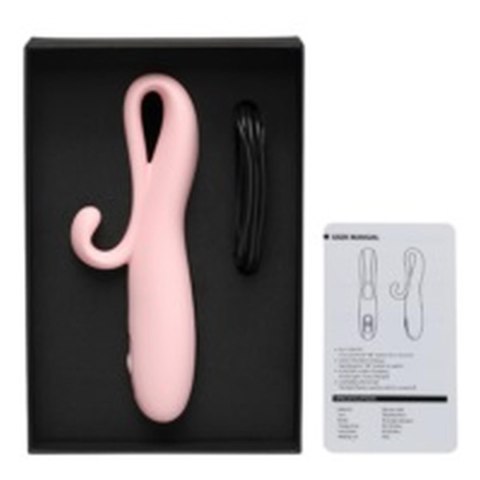 Stymulator łechtaczki INTY Toys Flare silikonowy różowy USB INTY Toys
