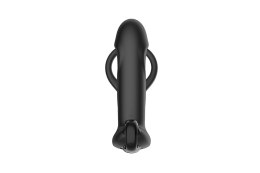 Wibrator analny z pchnięciem B Series Cute silikonowy 10+10 B - Series Cute