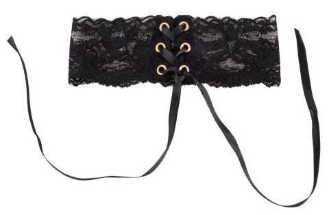 Choker koronkowy z satynową tasiemką Cottelli Cottelli ACCESSOIRES