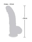 Dildo realistyczne Medical Silicone silikonowe 20 cm Medical Silicone