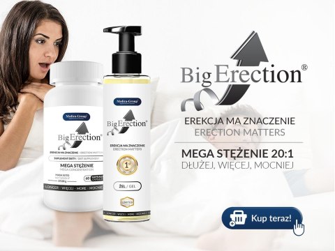 Kapsułki Big Erection Medica na erekcję 60 szt Medica