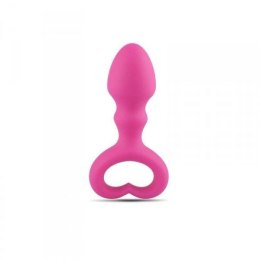 Korek analny silikonowy Heart Clip Tip Toyz4lovers Toyz4lovers