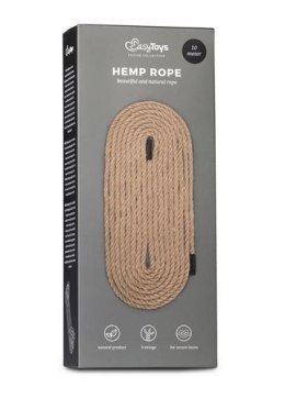 Lina do bondage konopna brązowa 10m EasyToys Easytoys