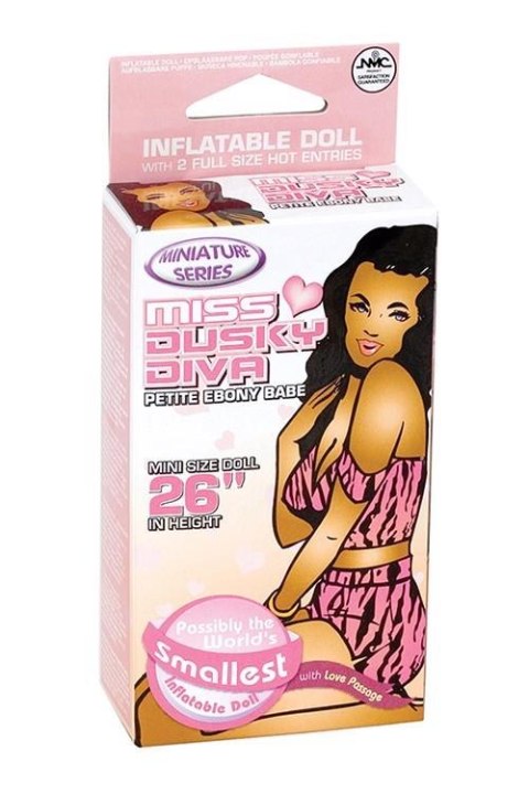 Mini dmuchana lalka erotyczna Miss Dusky Diva 66 cm NMC