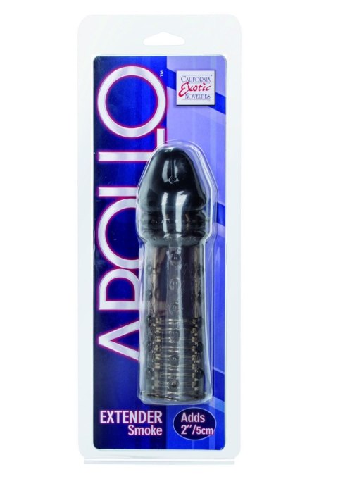 Przedłużka prążkowana Calexotics szara 16 cm CalExotics