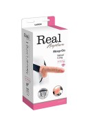 Wibrująca proteza penisa Real Rapture z jądrami 20.5 cm Real Rapture