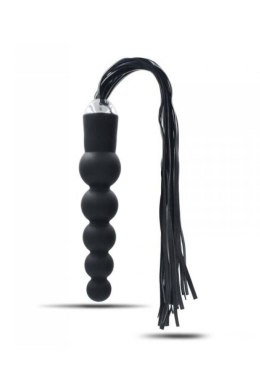 Wtyczka analna pejcz Toyz4lovers silikonowa skórzana 19,5 cm Toyz4lovers