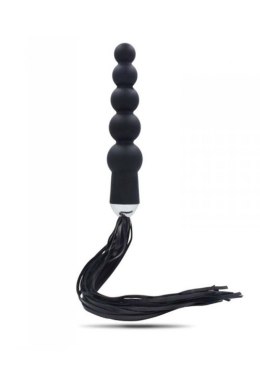 Wtyczka analna pejcz Toyz4lovers silikonowa skórzana 19,5 cm Toyz4lovers