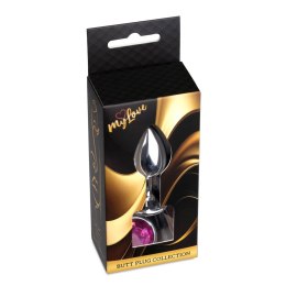 Biżuteria analna srebrna MyLove Toys różowa 7 cm MyLove Toys