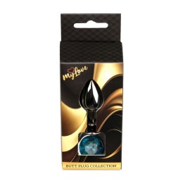Biżuteria analna stalowa MyLove Toys jasnoniebieska 7 cm MyLove Toys