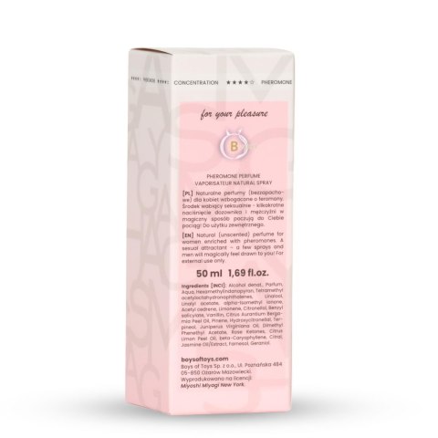 Feromony bezzapachowe Miyoshi Miyagi Pure 50ml dla kobiet Miyoshi Miyagi