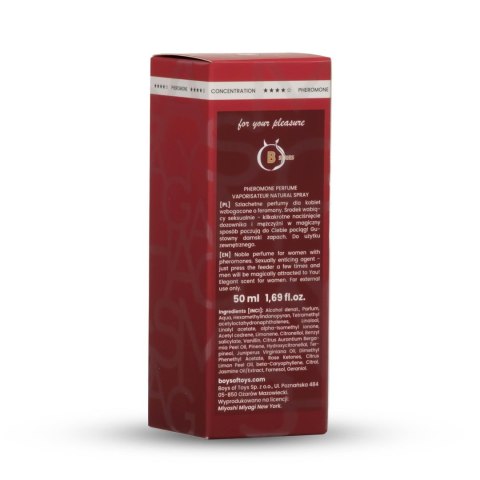 Perfumy feromonowe Miyoshi Miyagi Instinct damskie 50ml Miyoshi Miyagi