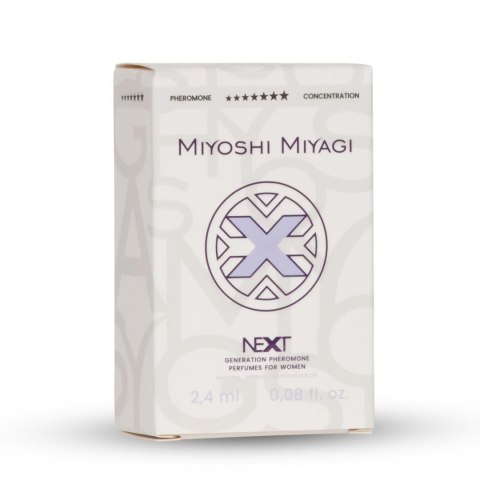 Perfumy feromonowe damskie Miyoshi Miyagi Next X 2,4 ml Miyoshi Miyagi