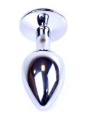 Srebrna biżuteria analna z kryształem HeavyFun 7 cm B - Series HeavyFun