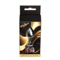 Srebrny korek analny Rose MyLove Toys 7 cm MyLove Toys