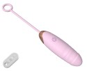 Vibrating Silicone Love EGG USB 7 vibration and thrust functions / Remote control Pink B - Series Fox