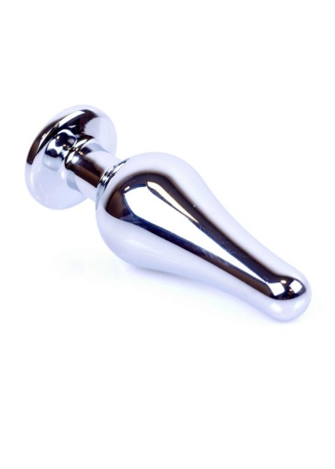 Korek analny srebrny z diamentem MyLove Toys 9,5 cm MyLove Toys
