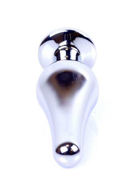 Korek analny srebrny z diamentem MyLove Toys 9,5 cm MyLove Toys