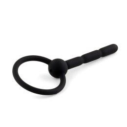 Silikonowy plug penisowy z kanałem HeavyFun 10,5 cm B - Series HeavyFun