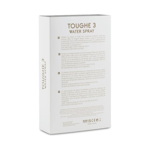 Wibrator dual punktu G B Series TOUGHE 3 silikonowy z pilotem B - Series HeavyFun