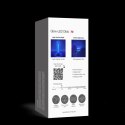 Dildo realistyczne LED fioletowe Straponme 18 cm M Strap-on-me