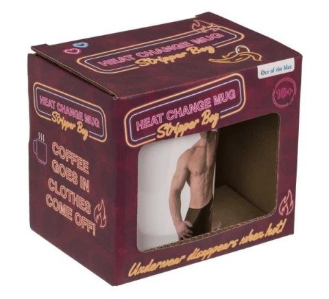 Kubek efekt termiczny Stripper Boy 350 ml Grajmy razem