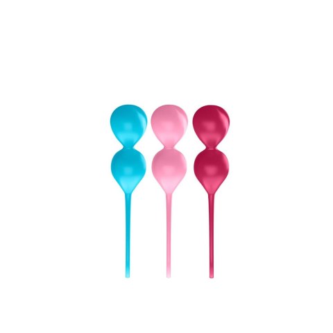 Kulki silikonowe Satisfyer Balls C03 zestaw 3 sztuk 3 4 cm Satisfyer