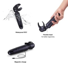 Masturbator wibrujący Man.wand EVO czarny 20 cm Man.wand