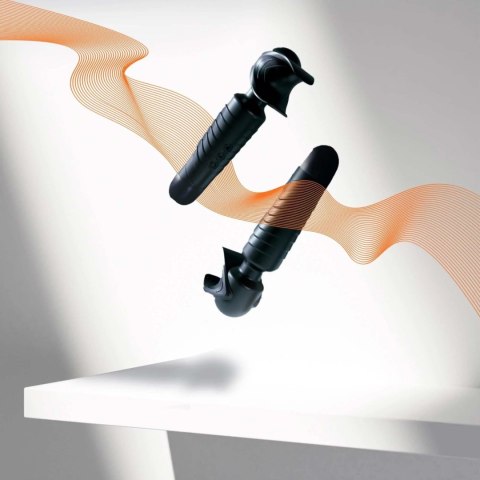Masturbator wibrujący Man.wand EVO szary 20 cm USB Man.wand