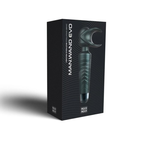 Masturbator wibrujący Man.wand EVO szary 20 cm USB Man.wand
