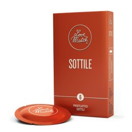 Prezerwatywy Love Match Sottile ultra cienkie 6 sztuk Love Match